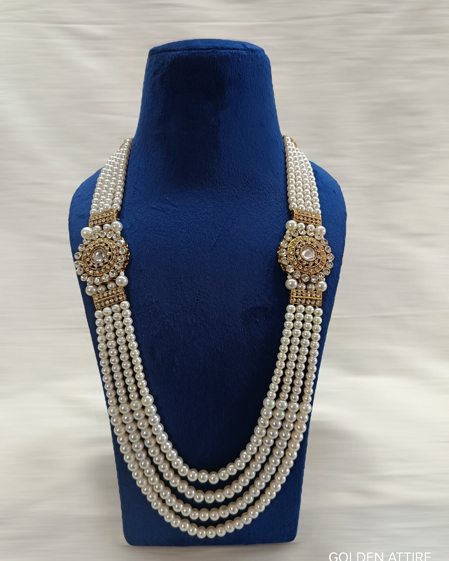 Groom Necklace For Men, groom kantha, wedding necklace, Sherwani necklace, Sherwani kantha