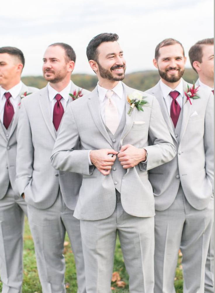Customizable Grey Three-Piece Suit in Premium Terry Rayon – Modern Elegance, Tailored to Perfection