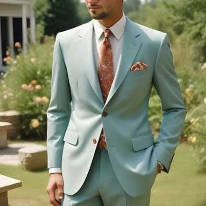 Pale green suit classic Men Suit, Stylish Luxury Premium Man Suit, Light green suit for men