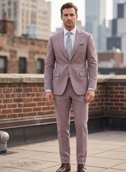 slim fit dress slacks Gold blazer & matching shorts Set