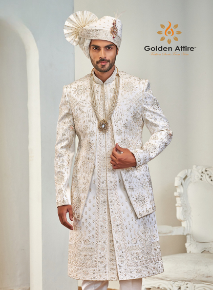 Jacket Sherwani for men, wedding Sherwani, premium sherwani,