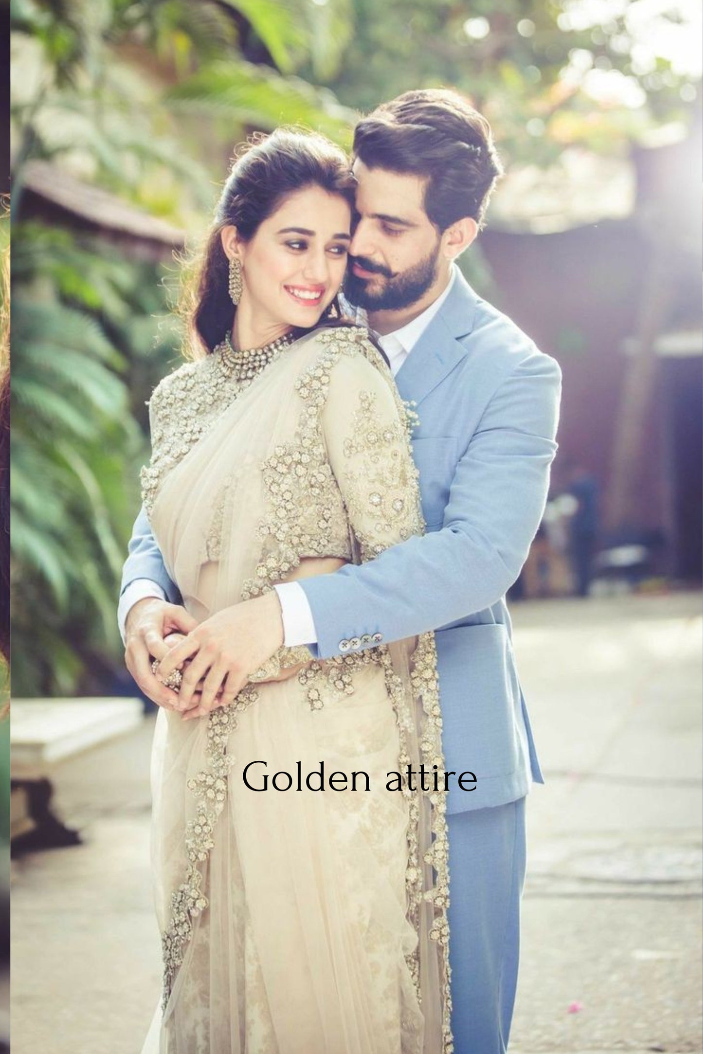 Sky Blue Two-Piece Suit: Ethnic Wedding Groom Wear