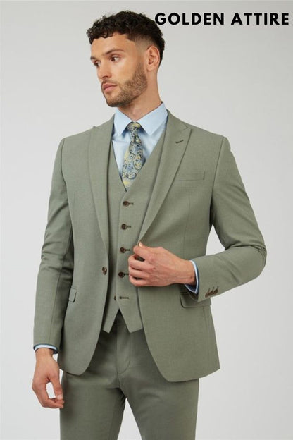 Handcrafted Men's 3-Piece Suit: Wedding Groom Tuxedo