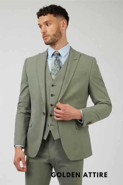Handcrafted Men's 3-Piece Suit: Wedding Groom Tuxedo