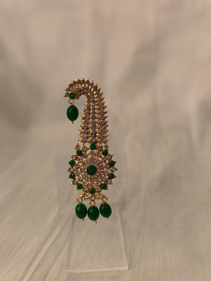 Groom Turban Brooch: Indian Dhula Kilangi Accessory