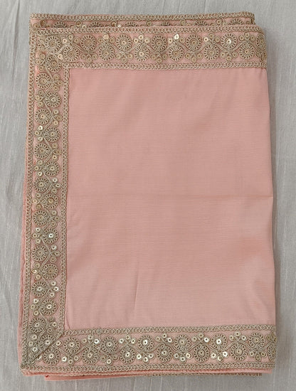 Dusty Rose Sherwani Shawl: Indian Wedding Groom Stole
