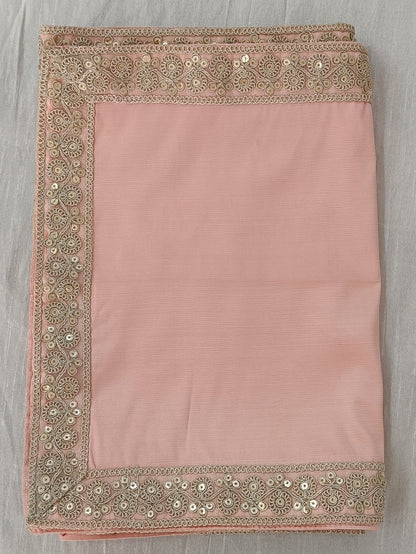 Dusty Rose Sherwani Shawl: Indian Wedding Groom Stole