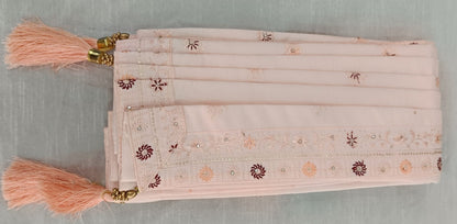 Wedding Turban & Shawl Set, Indian Groom Sherwani Ensemble