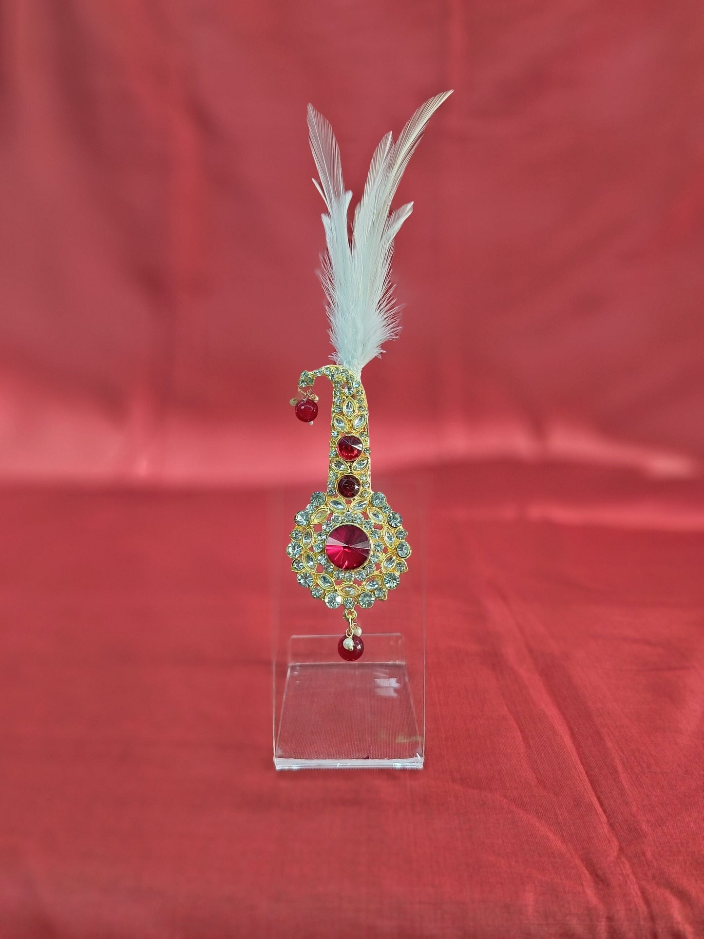 Groom Turban Brooch: Indian Wedding Kalangi Accessory