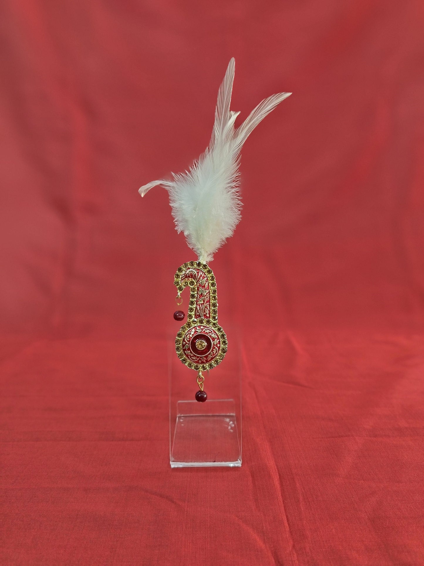 Groom Kundan Kalangi: Indian Turban Brooch