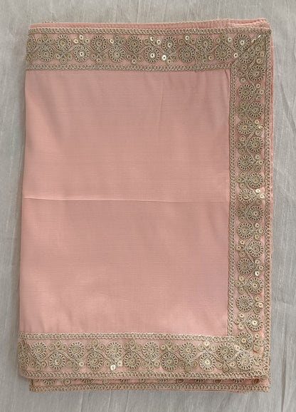 Dusty Rose Sherwani Shawl: Indian Wedding Groom Stole
