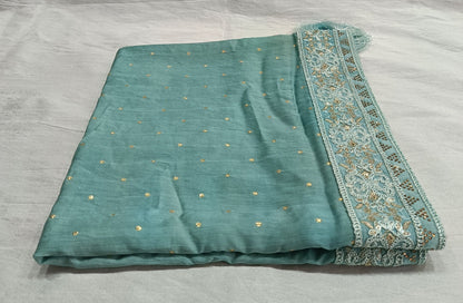 Embroidered Groom Shawl: Indian Wedding Sherwani Dupatta