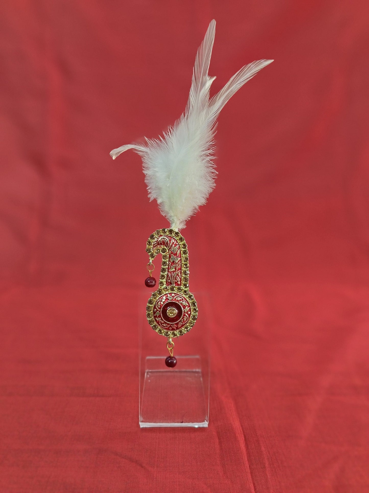 Groom Kundan Kalangi: Indian Turban Brooch