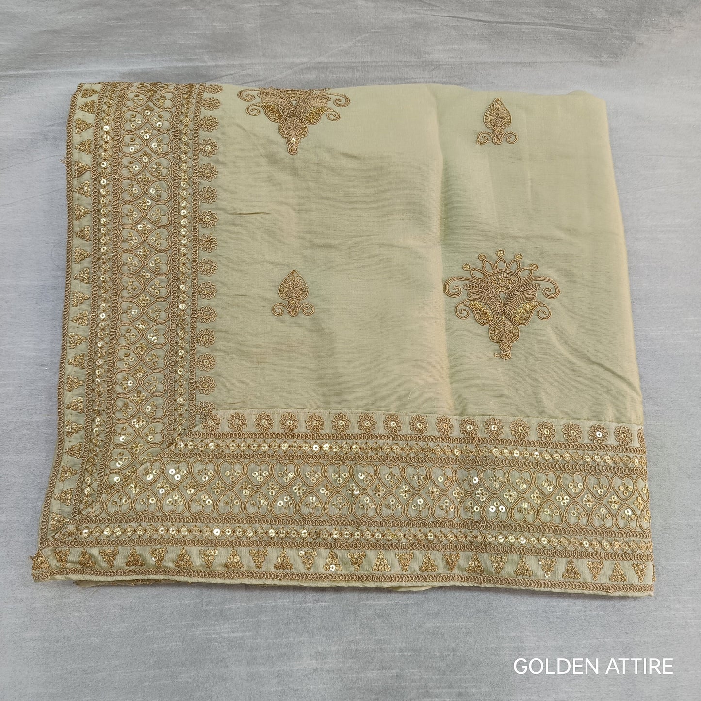 Embroidered Wedding Shawl for Men: Indian Groom Sherwani Dupatta