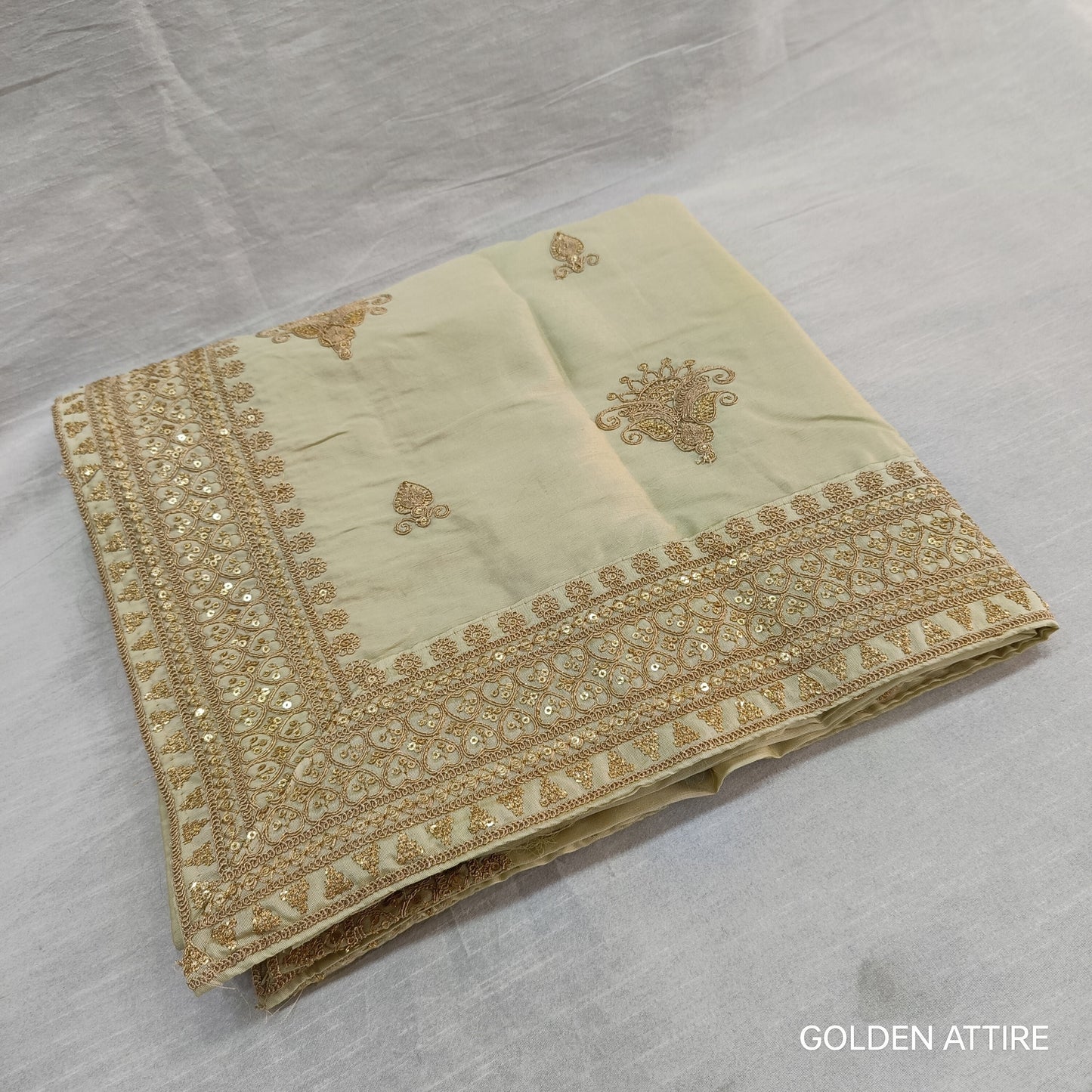 Embroidered Wedding Shawl for Men: Indian Groom Sherwani Dupatta