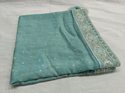 Embroidered Groom Shawl: Indian Wedding Sherwani Dupatta