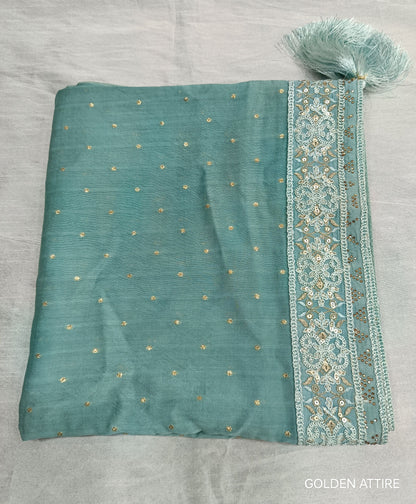 Embroidered Groom Shawl: Indian Wedding Sherwani Dupatta