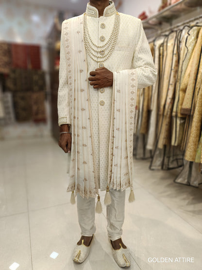 Uber Rich Sherwani for Groom, Indian Wedding Outfit