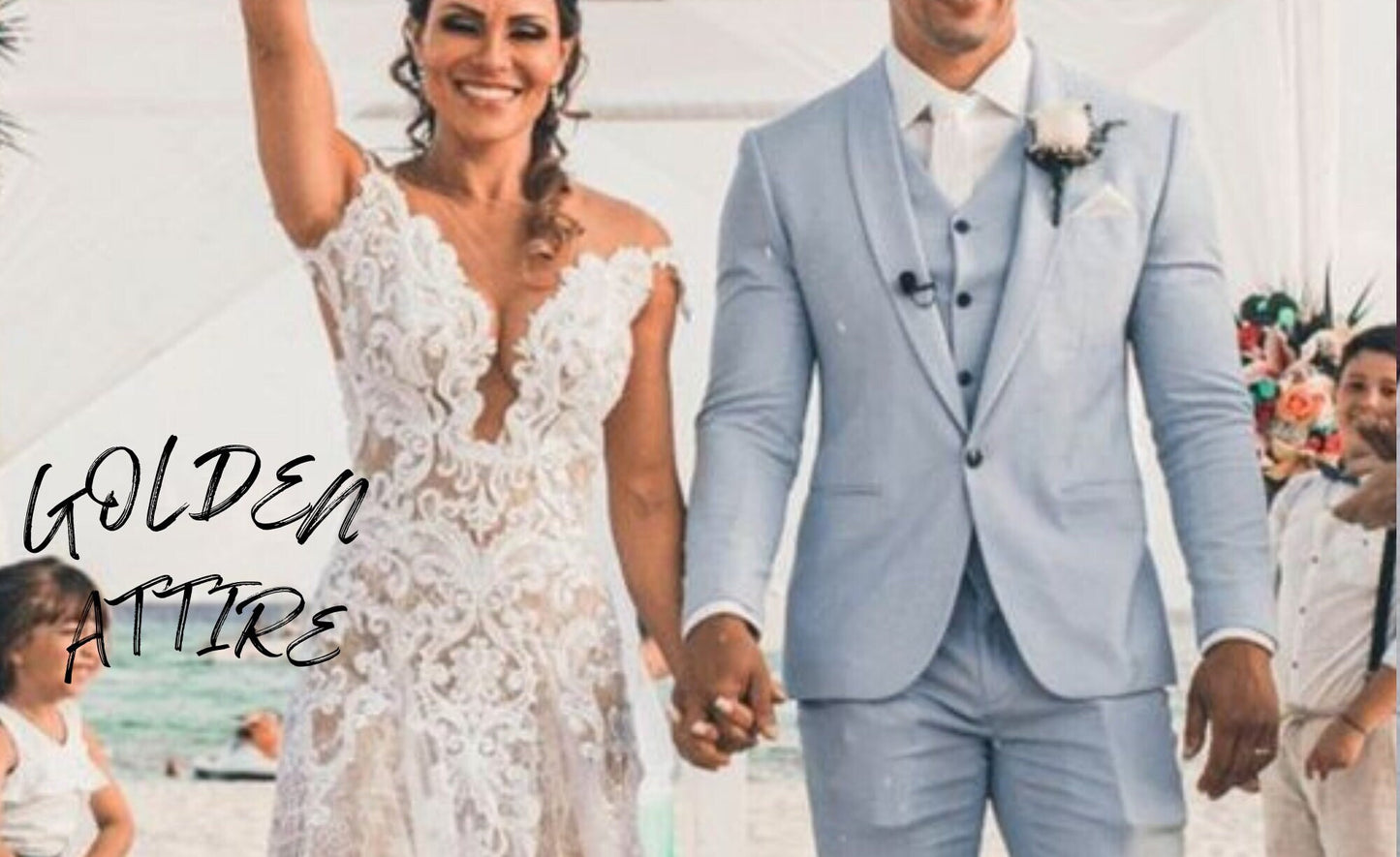 Sky Blue Three Piece Suit, Slim Fit Bespoke Wedding Suit