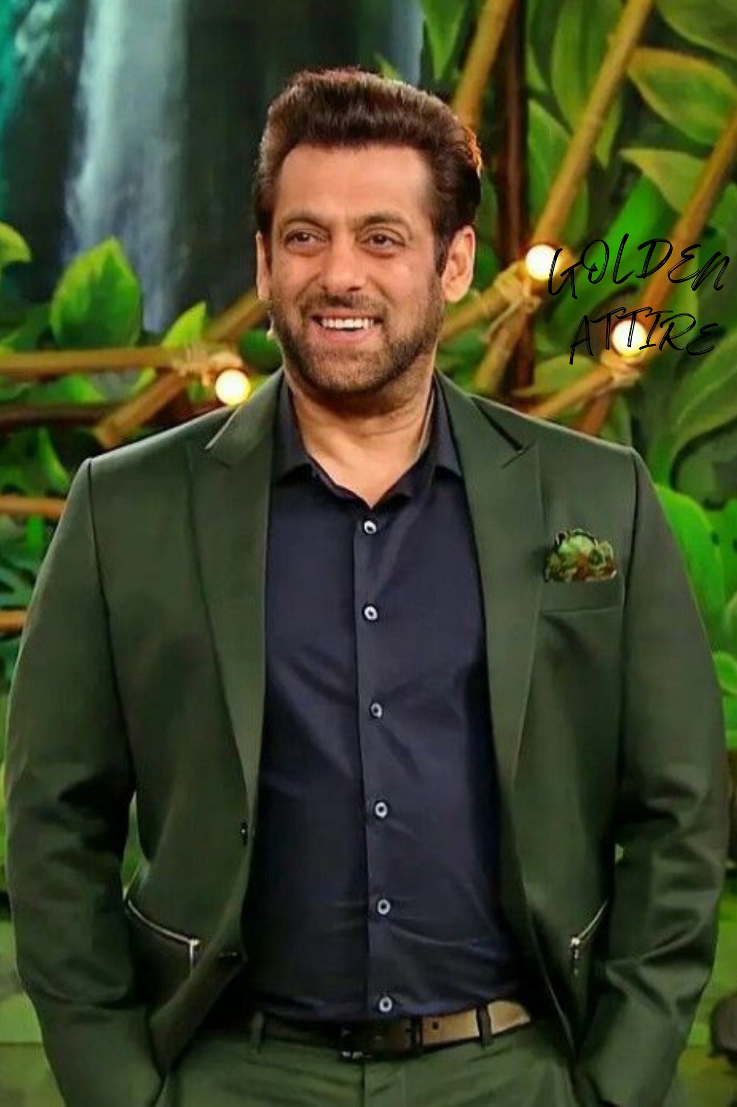 Green Suit for Men, 2-Piece Bespoke Wedding Groom Suit