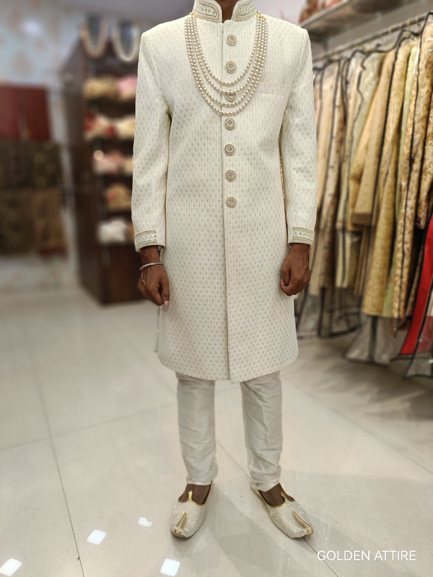 Uber Rich Sherwani for Groom, Indian Wedding Outfit