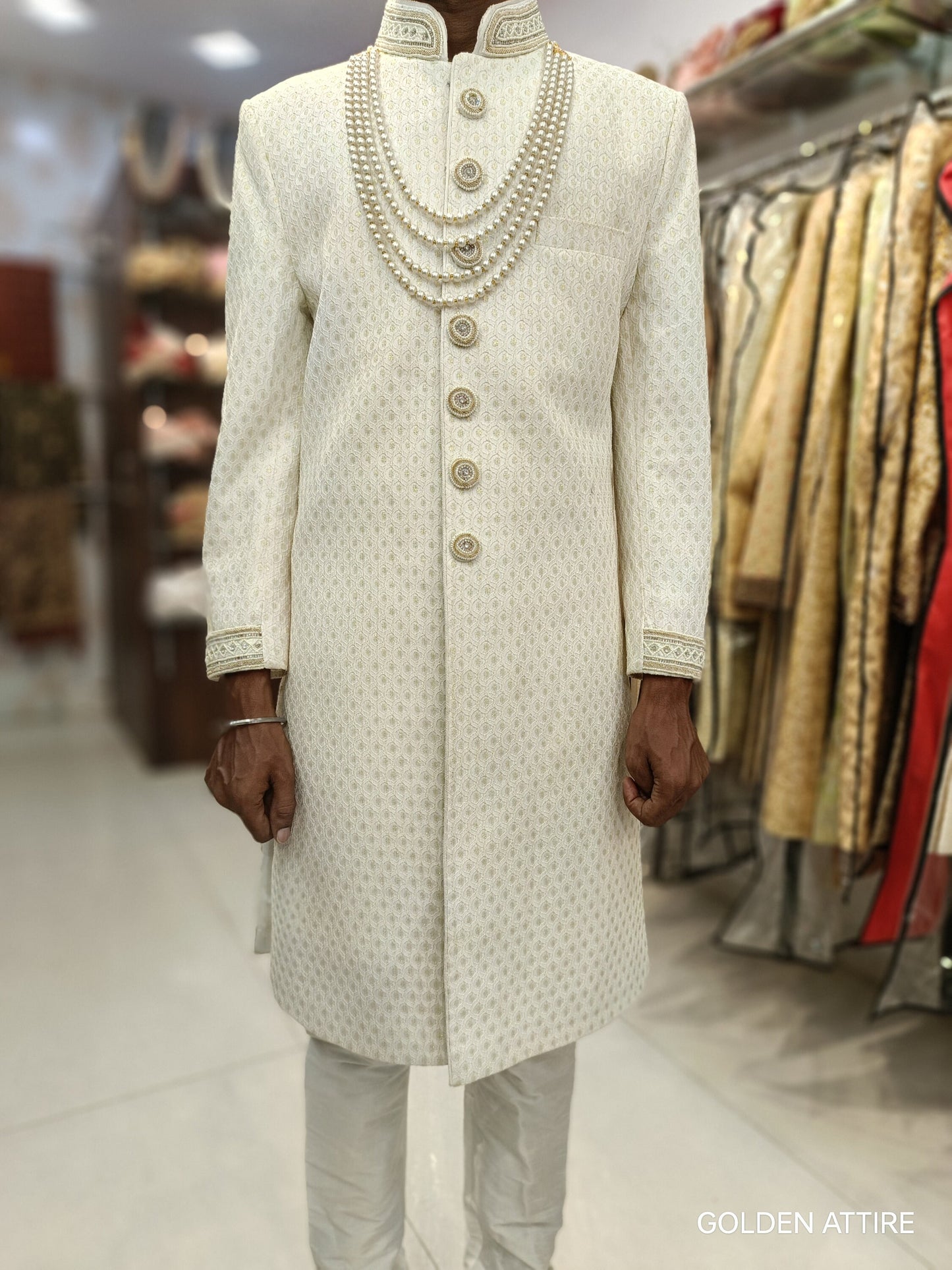 Uber Rich Sherwani for Groom, Indian Wedding Outfit