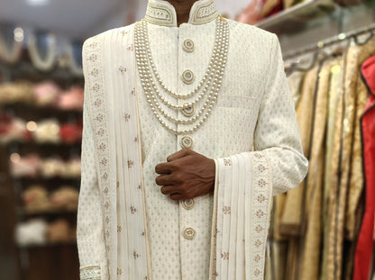 Uber Rich Sherwani for Groom, Indian Wedding Outfit