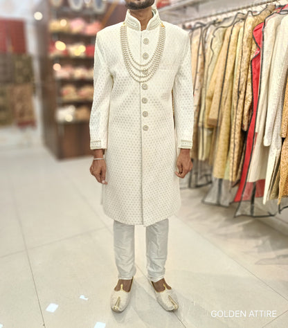 Uber Rich Sherwani for Groom, Indian Wedding Outfit