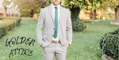 Light Grey Suit, Slim Fit Two-Piece Custom Wedding Suit