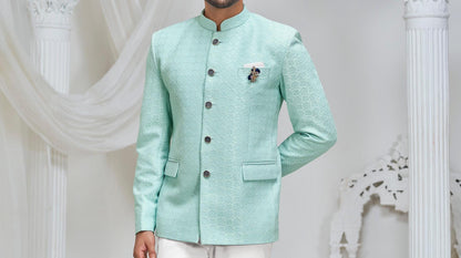 Men's Jodhpuri Suit: Indian Groom Wedding Outfit