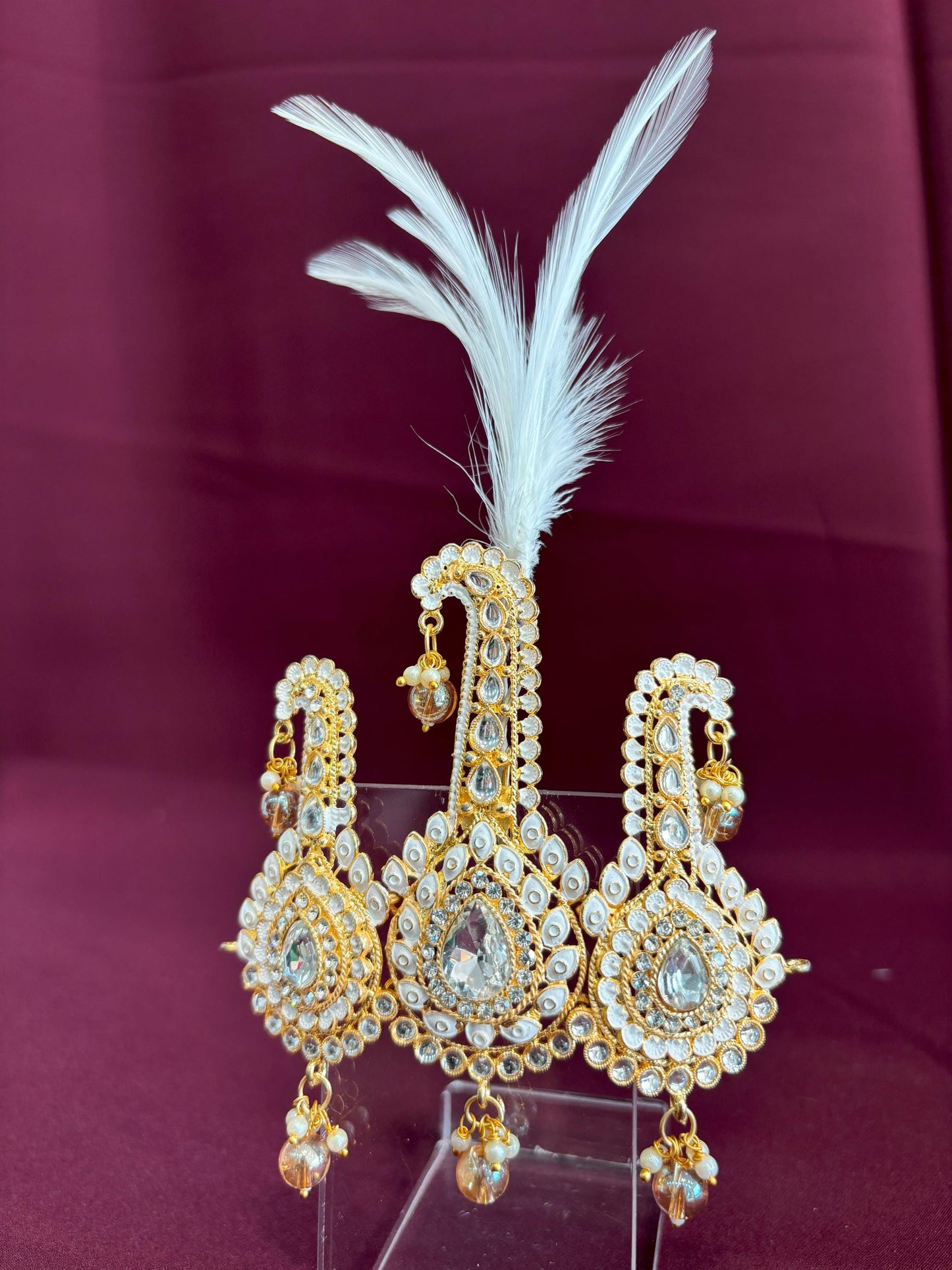 Groom Turban Brooch: Indian Wedding Safa Kalangi