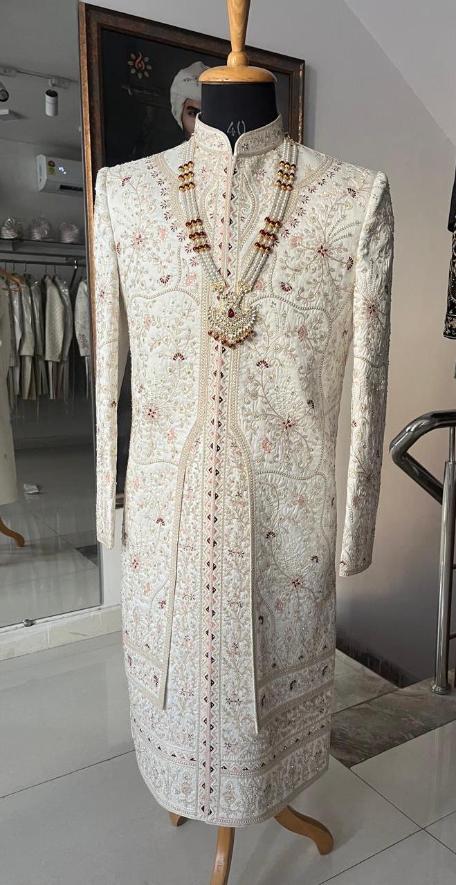 Uber Rich Sherwani for Groom, Indian Wedding Outfit