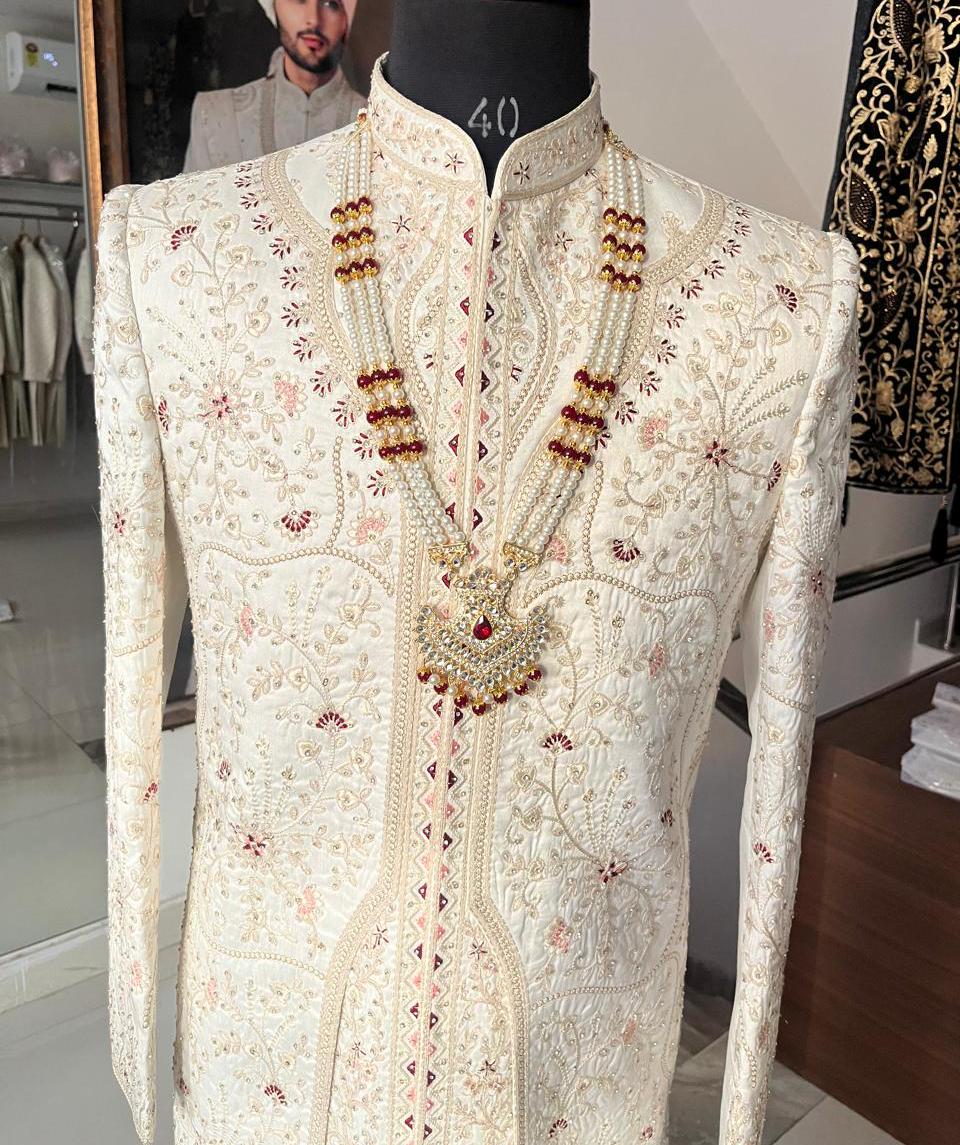 Uber Rich Sherwani for Groom, Indian Wedding Outfit