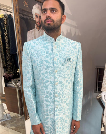 Designer Sherwani for Groom, Bollywood Indian Wedding Outfit
