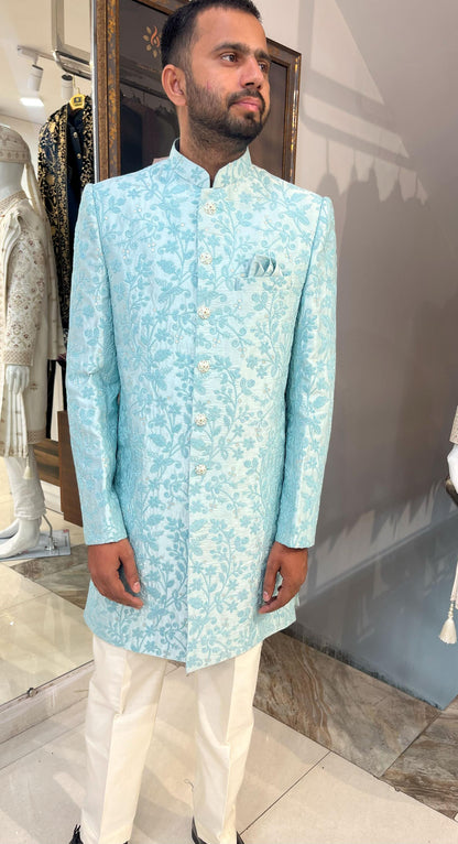 Designer Sherwani for Groom, Bollywood Indian Wedding Outfit