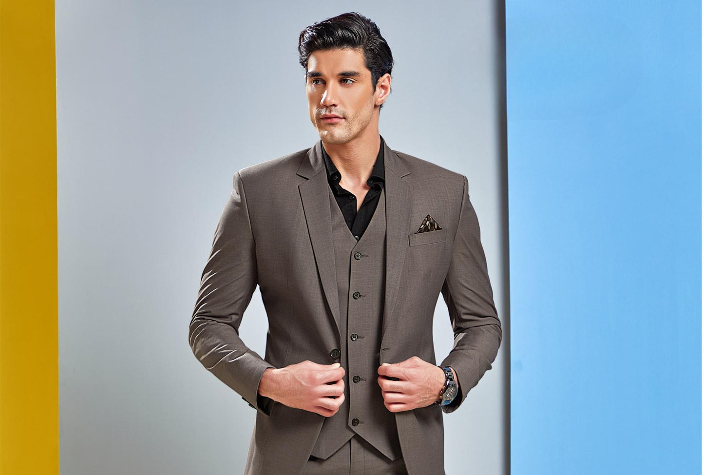 Luxury Two-Piece Suit Ethnic Wedding Groom Wear Suits