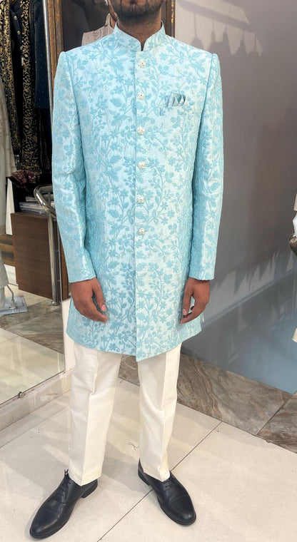 Designer Sherwani for Groom, Bollywood Indian Wedding Outfit