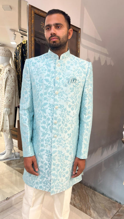 Designer Sherwani for Groom, Bollywood Indian Wedding Outfit