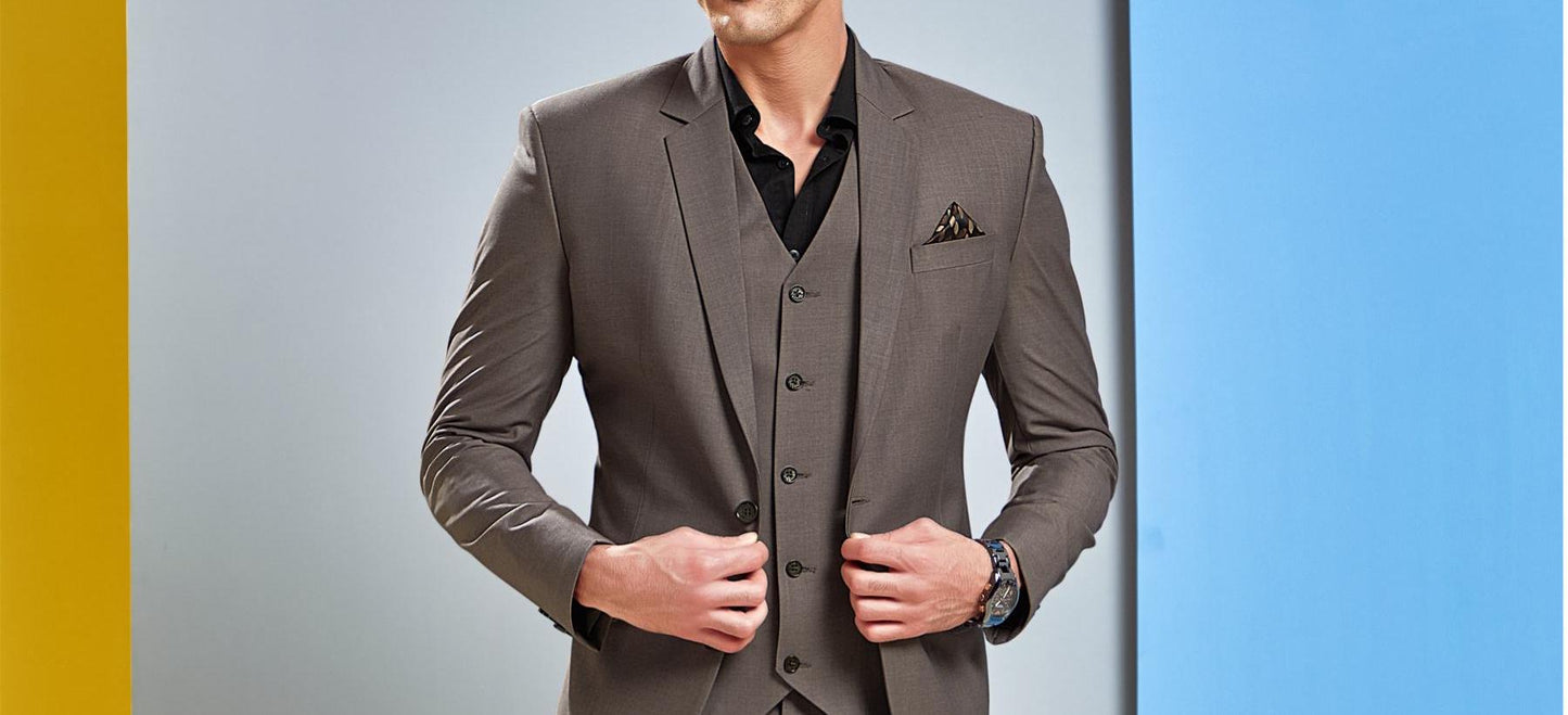 Luxury Two-Piece Suit Ethnic Wedding Groom Wear Suits