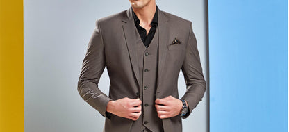 Luxury Two-Piece Suit Ethnic Wedding Groom Wear Suits
