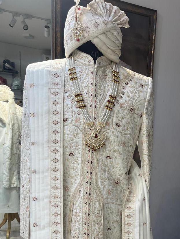 Uber Rich Sherwani for Groom, Indian Wedding Outfit