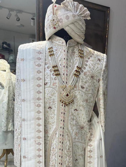 Uber Rich Sherwani for Groom, Indian Wedding Outfit